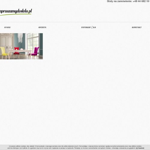 Warszawa - stoły prowansalskie