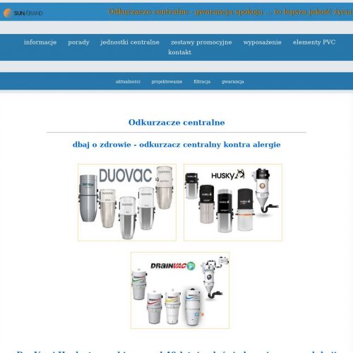 Odkurzacze duovac łódź w Sieradzu