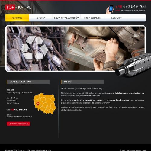 Recykling katalizatorów samochodowych - Radom