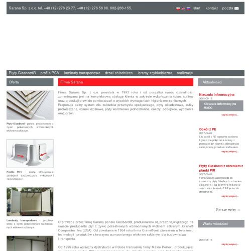 Płyta warstwowa ścienna - Skawina