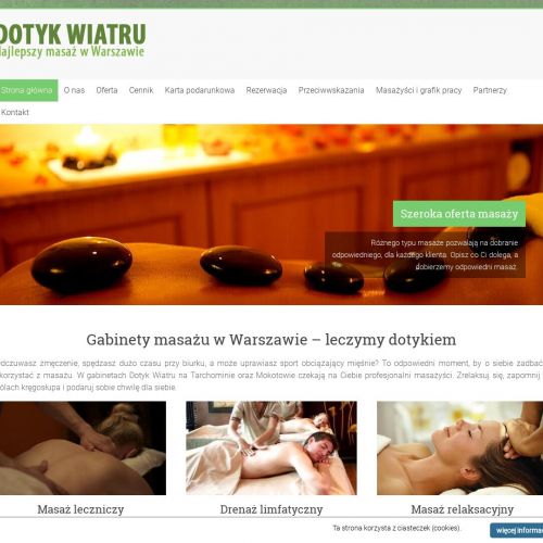 Warszawa - masaż sportowy bielany