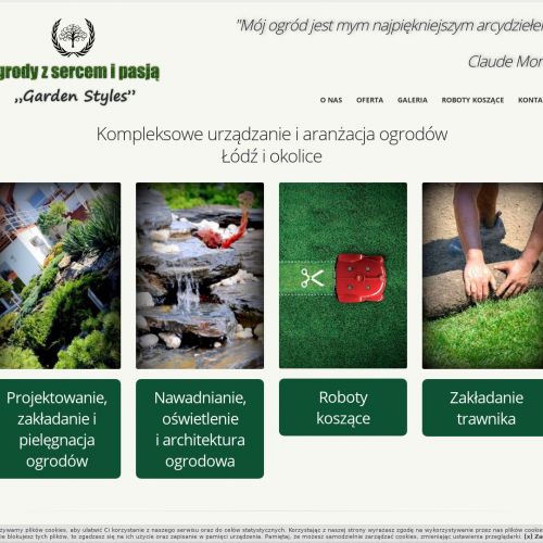 Zakładanie i projektowanie ogrodów łódź