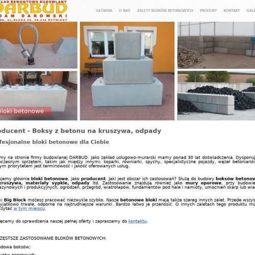 Łódź - boks betonowy