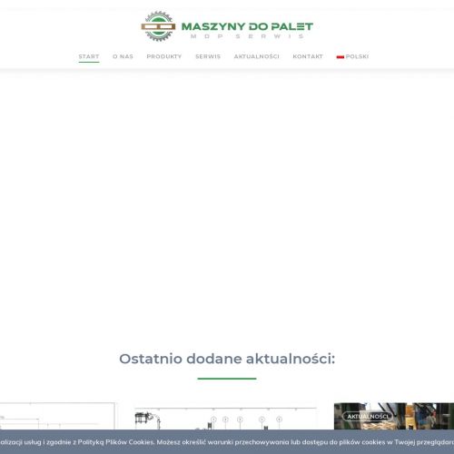 Linia do naprawy palet
