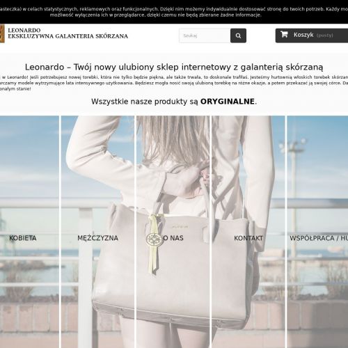 Torebka skórzana damska Gdańsk