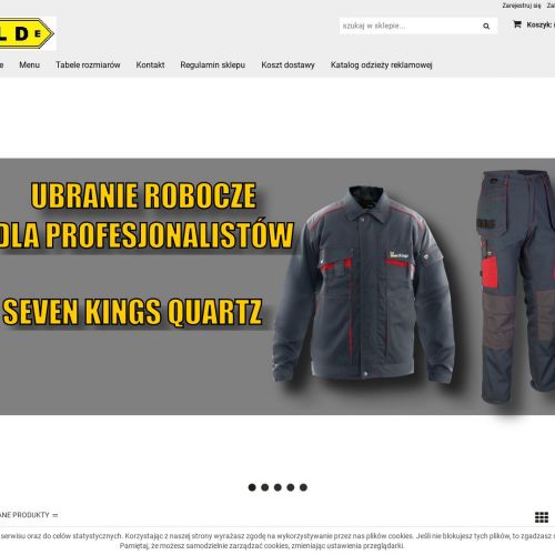 Odzież ochronna bhp outlet