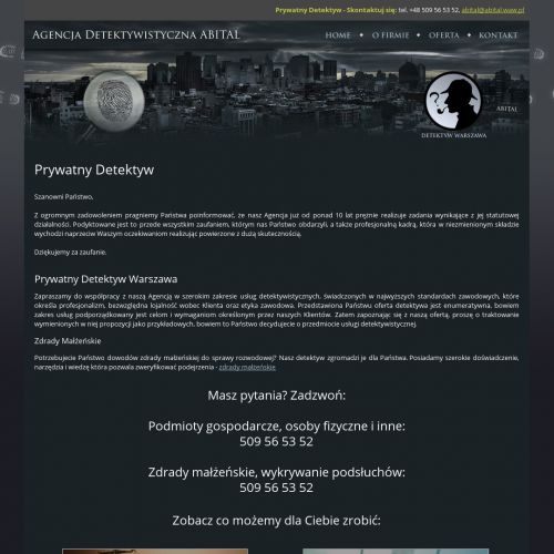 Warszawa - dobry detektyw warszawa wilanów