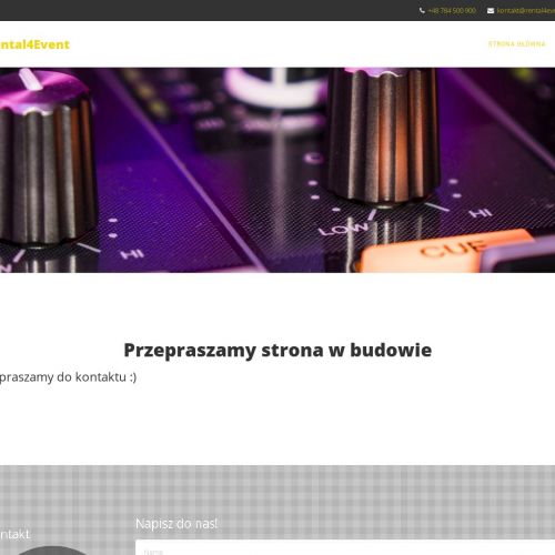 Warszawa - oświetlenie eventowe