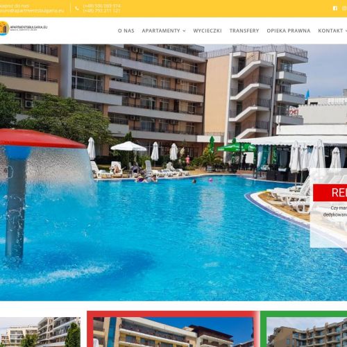 Brzeg - bułgaria apartamenty przy plaży