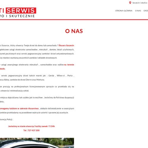 Serwis drzwi - Dąbie