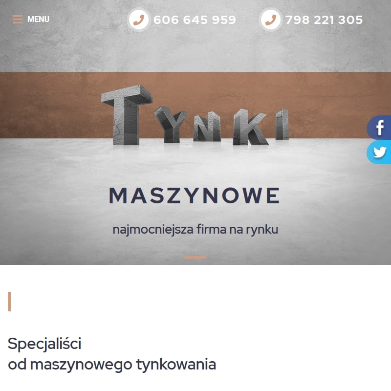 Kutno - tynki maszynowe piotrków trybunalski cena