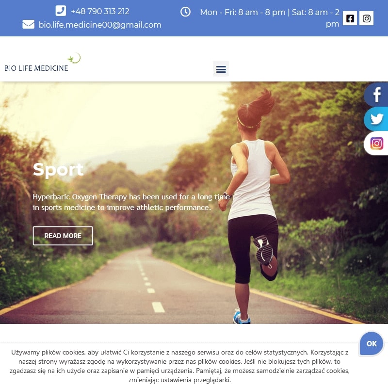 Wadowice - komora tlenowa