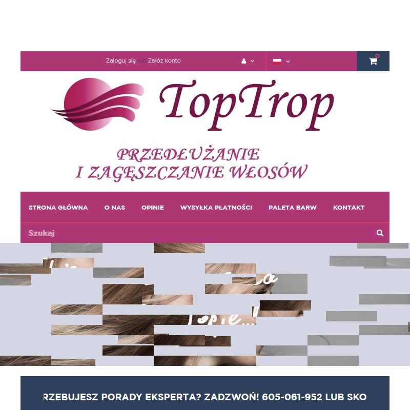 Doczepiane włosy kucyk - Poznań