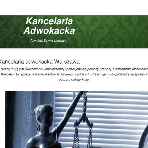 Dobry adwokat warszawa śródmieście w Warszawie