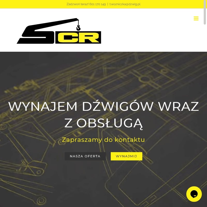 Zabrze - wypożyczenie wysięgnika