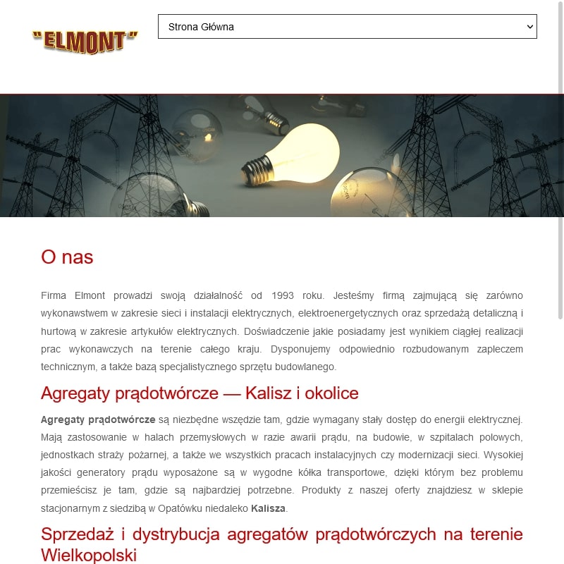 Agregaty prądotwórcze dużej mocy