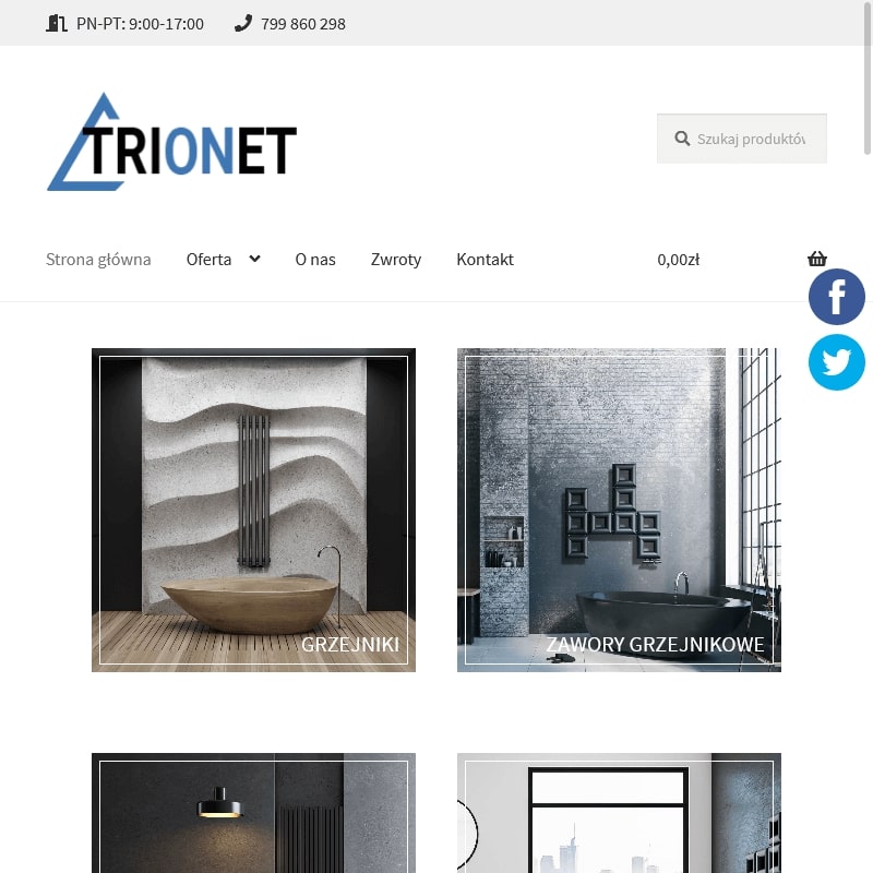 Olsztyn - zawór termostatyczny prosty