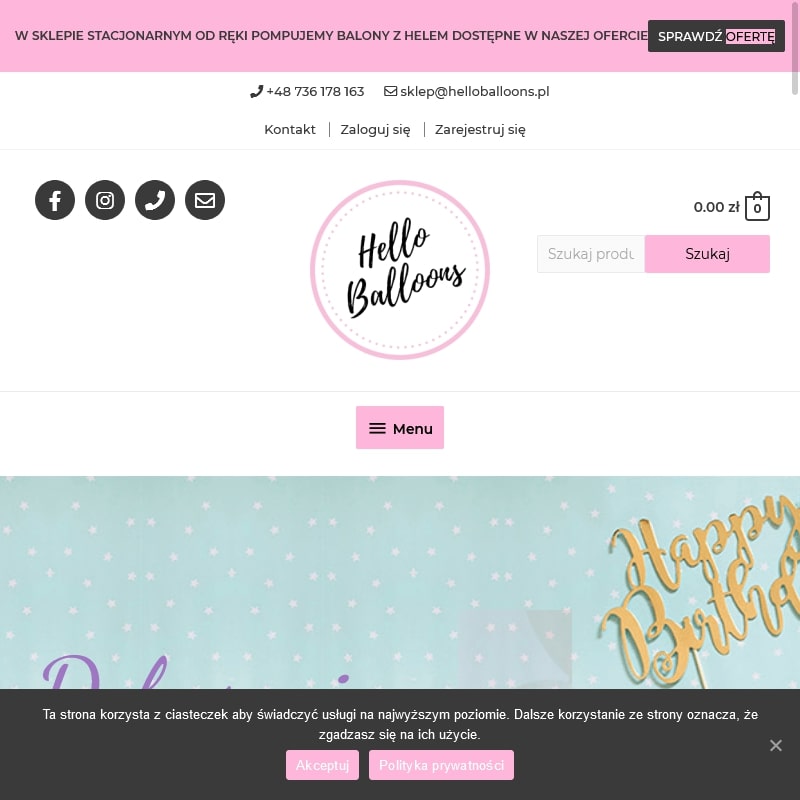 Balony różne kształty w Poznaniu