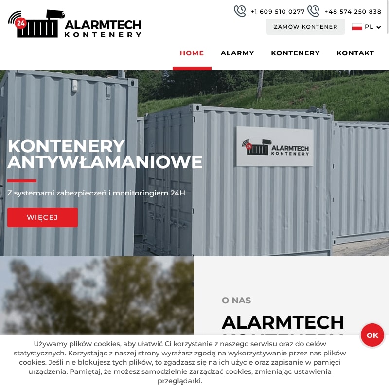 Monitoring kontenerów - Lublin