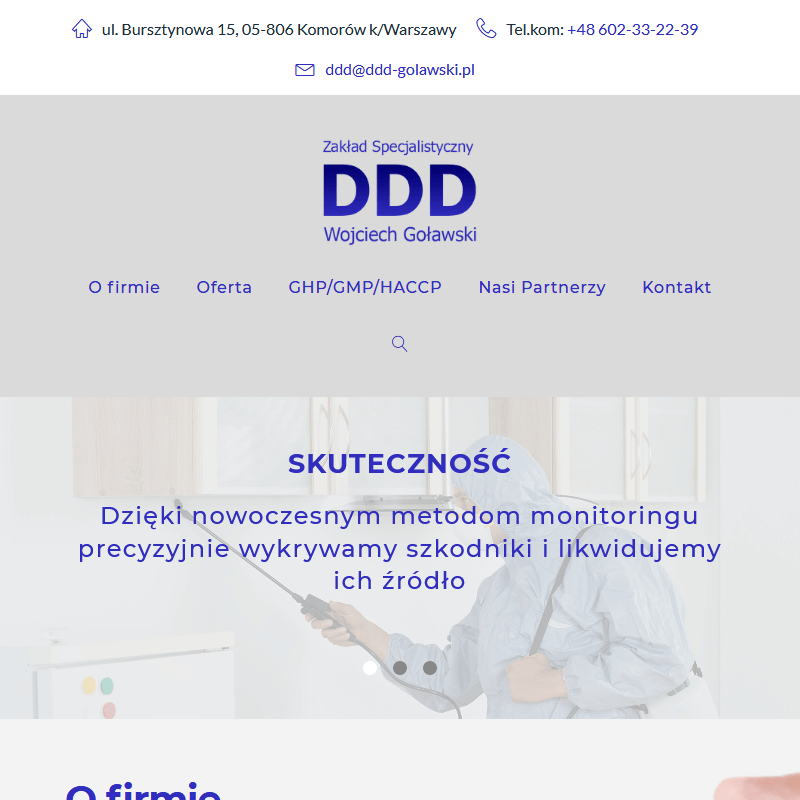 Warszawa - odszczurzanie