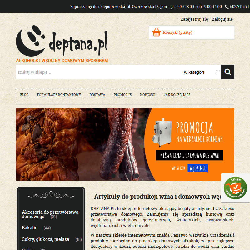 Nadziewarki do wędlin - łódź