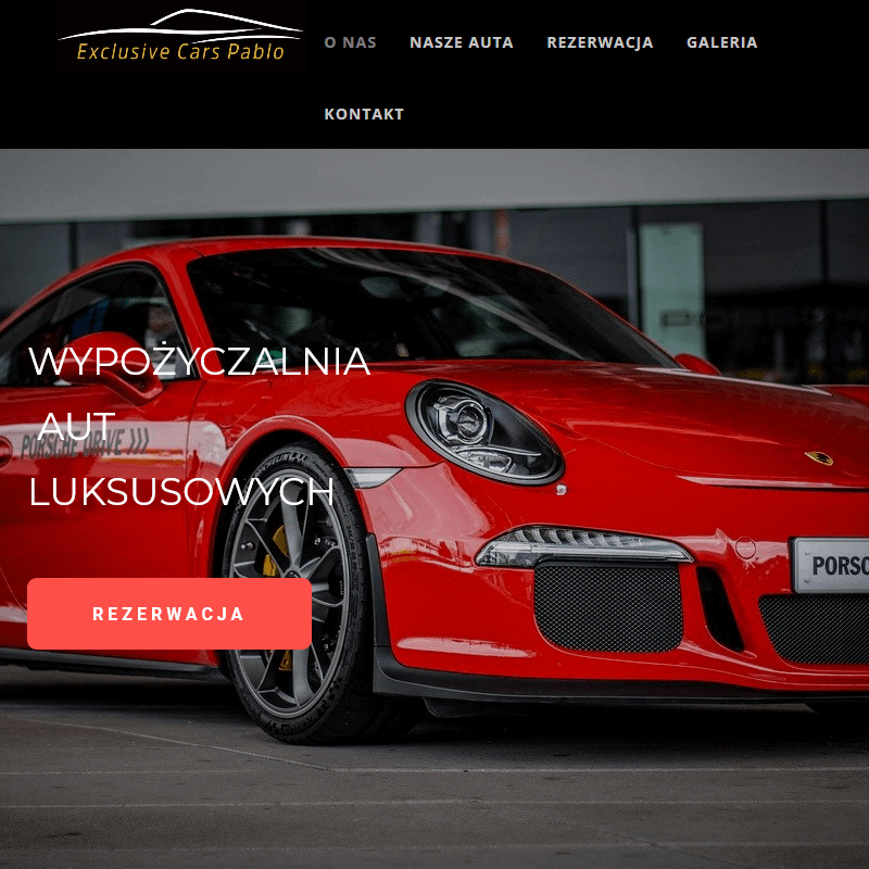 Samochody luksusowe wypożyczalnia
