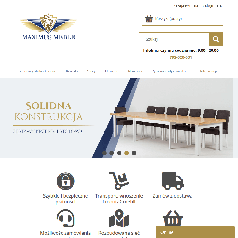 Stół okrągły - świnoujście