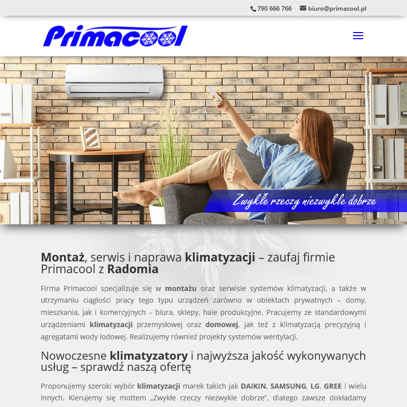 Montaż klimatyzacji skarżysko w Puławach