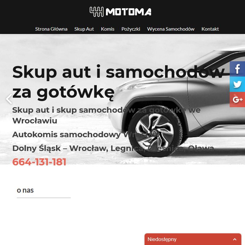 Skup samochodów powypadkowych - świdnica