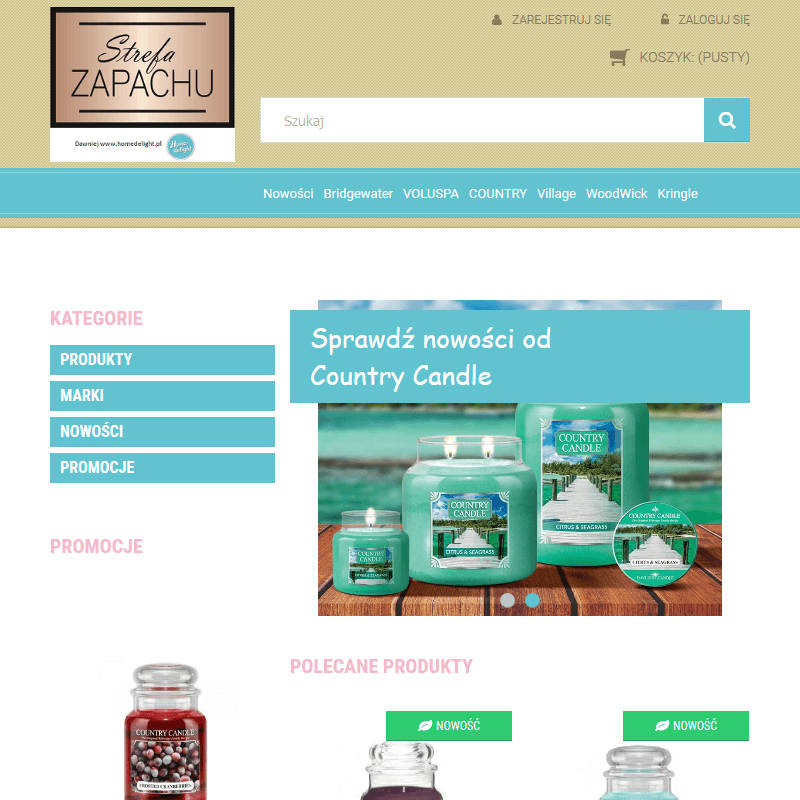 Wieluń - naturalne woski zapachowe