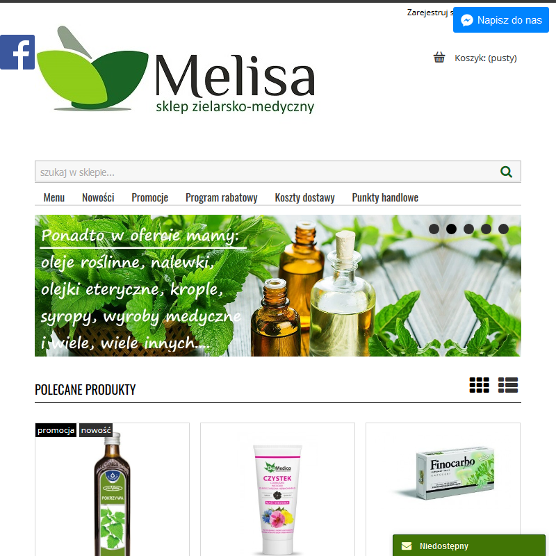 Sklep zielarski Szczecin