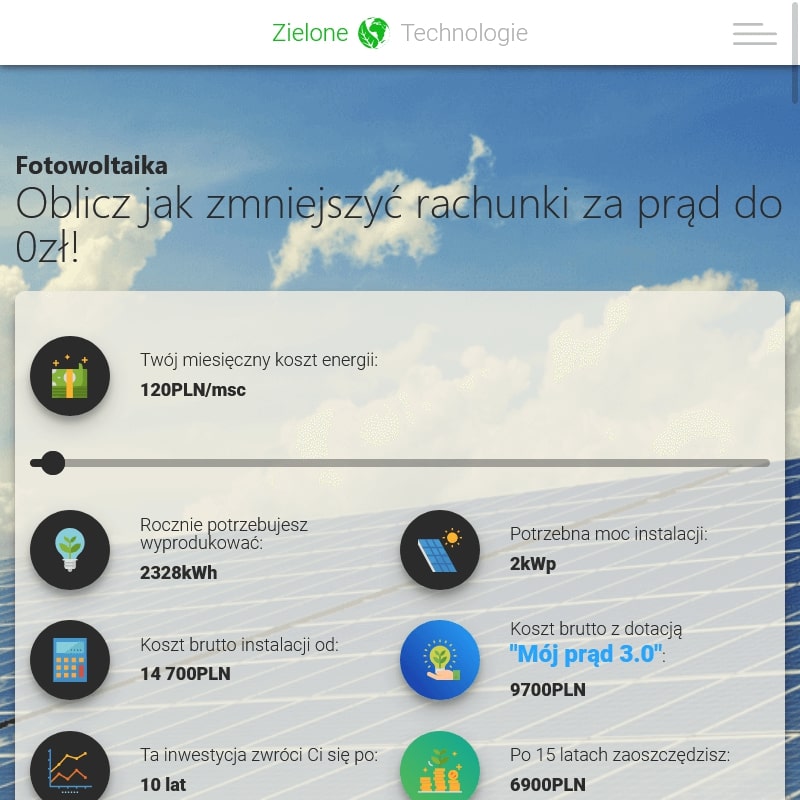 Zielona Góra - instalacje fotowoltaiczne